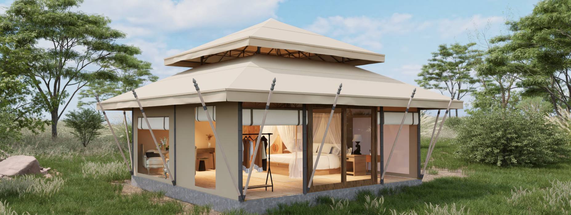 西盟户外野奢帐篷